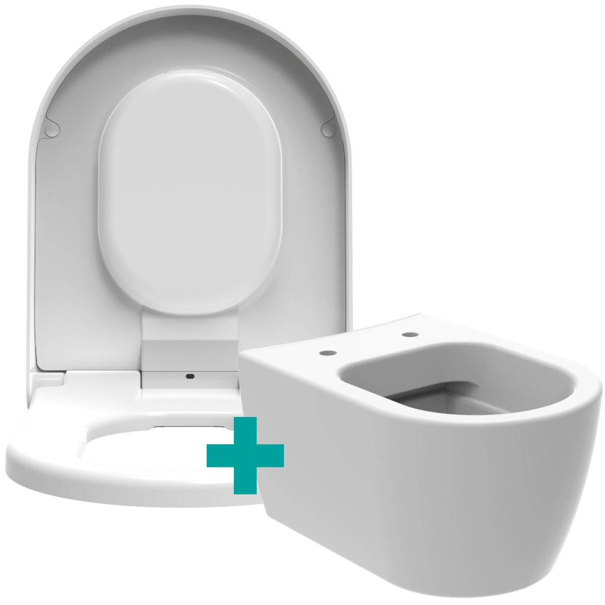 PURE-D + WC suspendu assorti